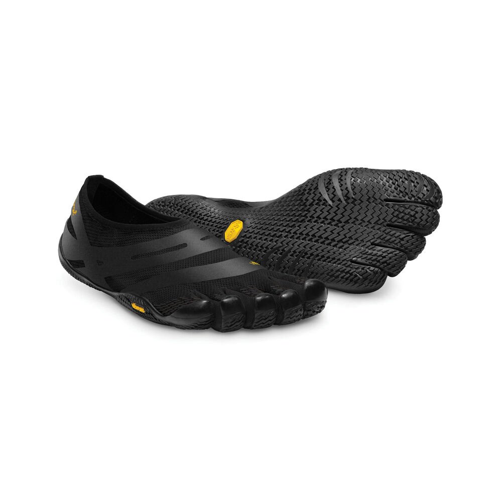 Vibram Five Fingers Mens Training Shoes - Black - EL-X - 97105-UQDZ